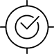 Brand accent icon – In the Black Marketing Agency visual identity